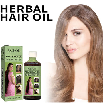 Ouhoe Herbal Hair Care Oil Temperature And Nourishing Scalp Strengthening Hair Cleaning Scalp Care Nourishment Softening Hair