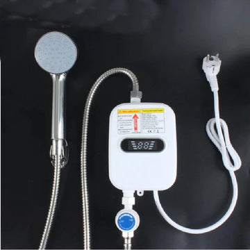 Electric Constant Temperature Water Heater Faucet Instant Heating LED Display Shower Tap Vertical Installation for Home