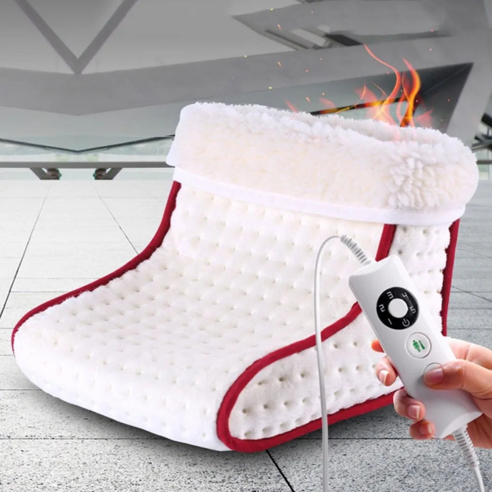 110V 220V Electric Massageer Electric Warm Heated Foot Warmer Washable Heat Warmer Thermal Foot Warmer 5 Modes Heat Sett