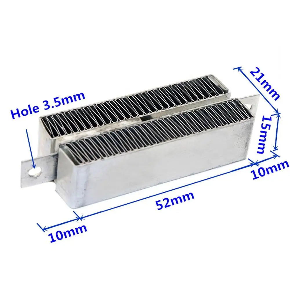 Electric 12V Ptc Heater 50W/100W/150W Heating Device Insulating Surface Heat Element Heating Exchanger Outdoor Heaters