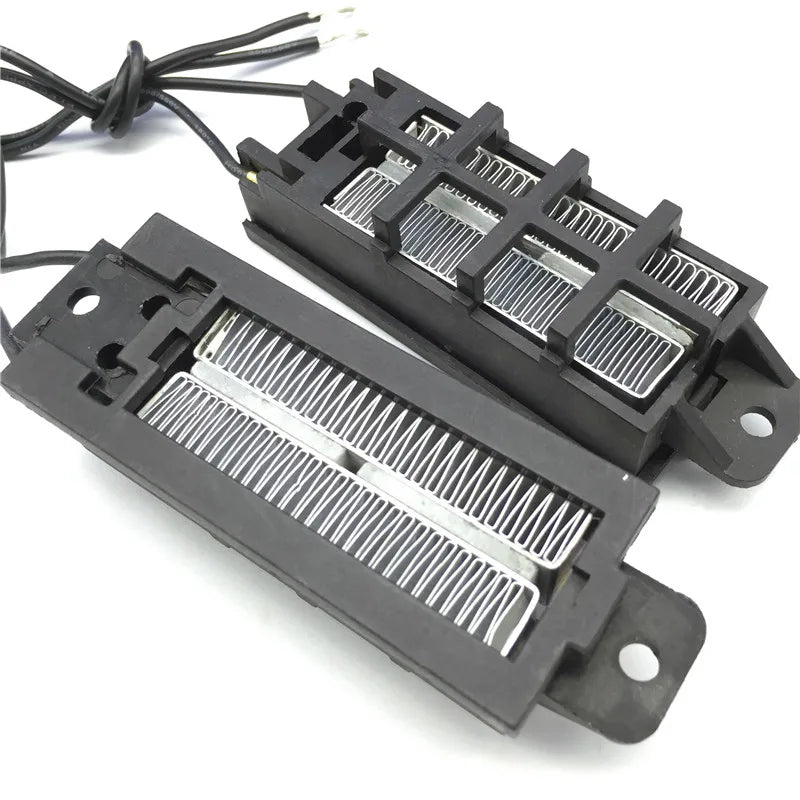 1 Pcs Automatic Thermostat Ptc Heater With Stand Corrugated Strip Small Space Heating 50w 12v (AC/DC) Diy Heating Tools