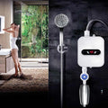 Electric Constant Temperature Water Heater Faucet Instant Heating LED Display Shower Tap Vertical Installation for Home
