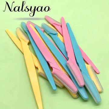 Wholesale 5/10/30/40pcs  Razor for Trimmer and Women Eyebrow and Men Shaver with Hair Razor and Face  Protective Cover,Safe rap
