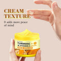 Turmeric VC Face Cream Firming Moisturizes Skin Leaving Skin Fresh Non Greasy Smooth Firm Soft Elastic Energetic