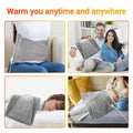 Electric Heating Pad Warm Physiotherapy Thermal Blanket Office Home Temperature Control Waist Belt Warming Back Hand Leg