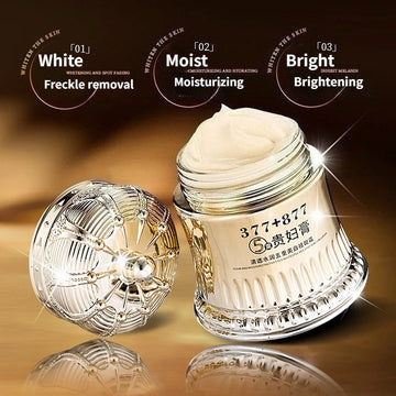 377+877 Brightening Luxury Cream 5-Action Formula Moisturizing Even Skin Tone & Reduce Dark Spots, Firms & Smooths Fine 