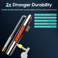 Instant Electric Tankless Water Heater Shower Bathroom Bath Water Heater 220-240V 7000W Temperature Automatica Household