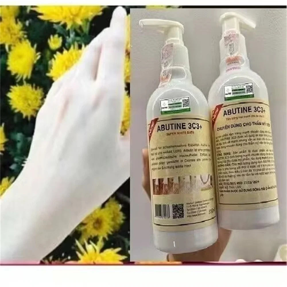 U Tarring BAUTINE 3C3 Kem Body Kaki Trang Arbutina Hàng Thái, Dòng Kem Dưỡng Trắng Nhanh Chuyên Sâu Cho Bàn Làn Da Trắng