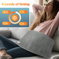 Electric Heating Pad Multifunctional Physiotherapy Heating Blanket Cushion 10 Levels Temperature Timing Body Back Warmer
