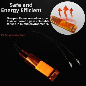 New 60-270 Degrees Heating Element 12V 24V 110V 220V 25*15*3.5mm Curlers Heater Celsius PTC Heaters For Miniature Heatin