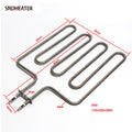 SNDHEATER Electric Sauna Heating Element 3U 4U 5U Air Dry Oven Heater 110v 220v 380v 1500w 2000w 3000w Stove Grill Spare