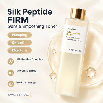 Silk Peptide EGF Toner Smoothing Plumping Face Skin Moisture Hydrating Lightweight Refreshing Skincare Toner for All Skin