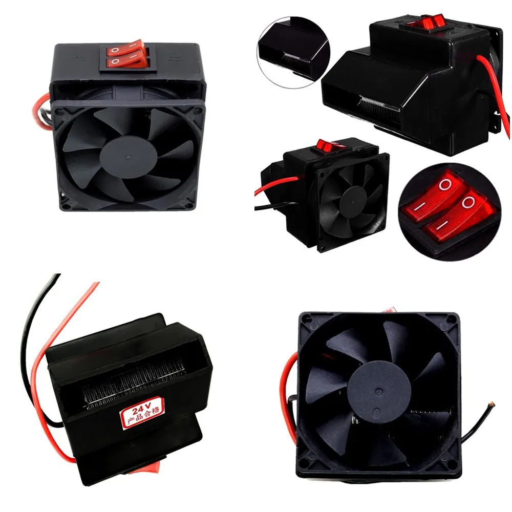 12V/24V 300W Winter Car Heater, Electric Heater Fan, Car Defroster, Hair Dryer