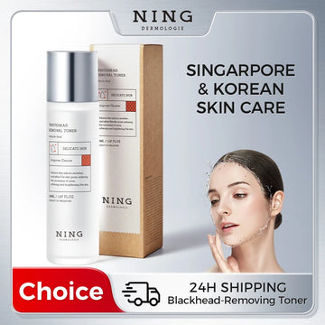 NING  WHITEHEAD REMOVAL TONER MINIMIZES PORES, REDUCES BLACKHEADS, BRIGHTENS, CONTROLS OIL