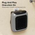 500W Electric Heater Wall-mounted Warm Air Blower Mini Hot Air Blower Plug-in Radiator With Remote Control Electric Hot 