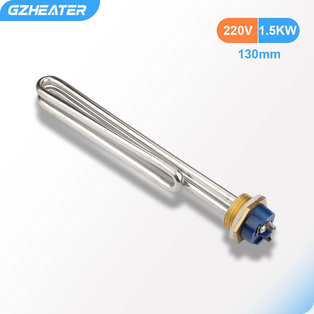 1.5KW 220V Flange Heater Tube DN25