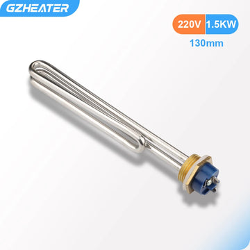 1.5KW 220V Flange Heater Tube DN25