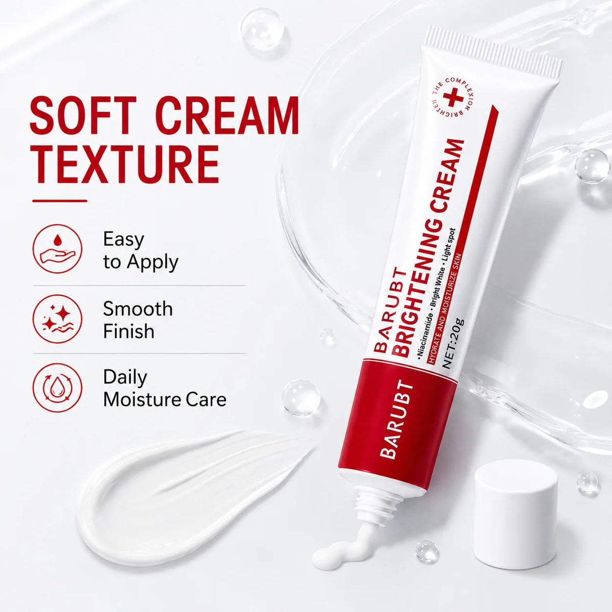 BARUBT Brightening Face Cream for Removing Sunburn, Freckles, Skin Rejuvenation, Skin Lightening, and Skin Lightening Cr