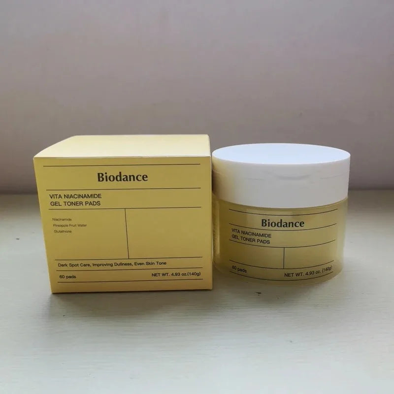 Biodance Collagen Soothing Ampoule Essence Moisturize Refine Pores Tighten Skin Care Cotton Toner Pads Hydrating Facial Skincare