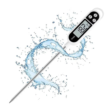 Stainless Steel Probe Food Thermometer | Pen Type Instant Read Thermometer for Milk, Coffee, Cooking & BBQ