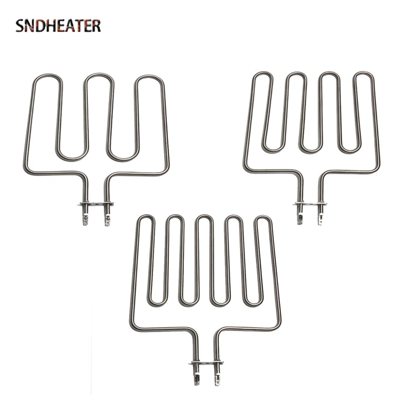 SNDHEATER Electric Sauna Heating Element 3U 4U 5U Air Dry Oven Heater 110v 220v 380v 1500w 2000w 3000w Stove Grill Spare
