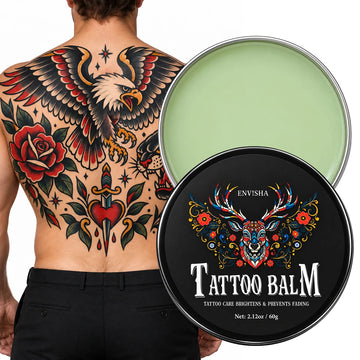 Tattoo Skin Body Care Balm Cream Deeply Moisturizing Nourishing After Tattooing Brightens Lasting Color Fixation Non-irr