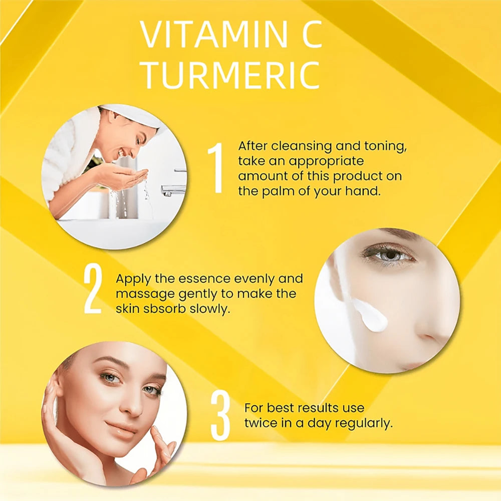 Turmeric Vitamin C Face cream Retinol Moisturizing Firming Hyaluronic Lightening Repairing Smooth Skincare Whitening Cre