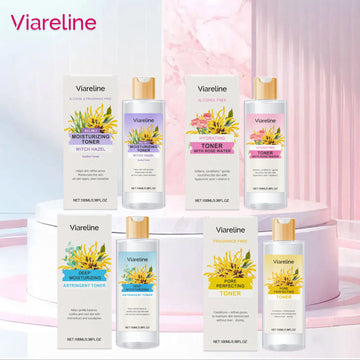 Witch Hazel Toner Relieve Dryness Refine Pore Improve Roughness Lifting Firming Repair Damaged Skin Brightening Rose Toner 100ml