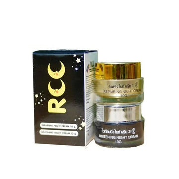 2 Bottle RCC Thailand Brightening Face Cream Set Spot Care Reduce Dark Spot Moisturizing Acne Scar Fading White Smooth S