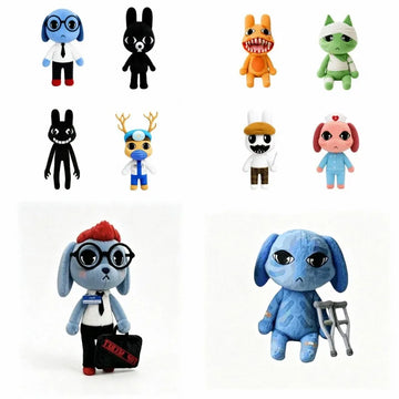 In Stock Animal Hospital Plush Dolls Cute Cartoon Animal Game Peripherals Collectible Soft Toys For Collectors Home Decor Gift