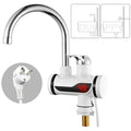 Instant Electric Water Heater Temperature Display Water Heating Kitchen Hot 3000W Water Heater with LED EU Plug Kitchen 