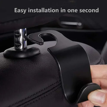 Universal Car Seat Headrest Hook Hooks Storage Hanger Car Back Seat Organizer Holder Auto Interior Accessories 2/4/8Pcs