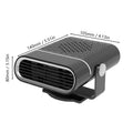 Car Electric Heater, Winter Multi-Mode Low-Noise 150-Watt Heating Fan Demister, Portable Glass Quick Demister, USB Fan