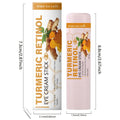 Turmeric eye cream stick nourishes the skin, improves fine lines, relieves eye bags and dark circles, and brightens the 