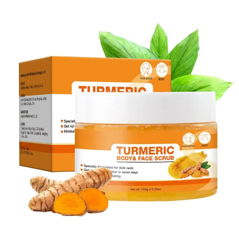 Turmeric Scrub Turmeric Face Whitening Cream Brightening Exfoliating Pore Cleaning Turmeric Face Cream Lightening Exfoli