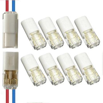 20/30/50PCS Quick Connection Cable Connector No Soldering Single Wire with Locking Plug-In Type Connection Replacement Tool