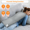 Electric Heating Pad Pet Heat Mat with 9 Levels Constant Temp 4 Mode Timer Body Warming Thermal Mat for Abdomen Hand The