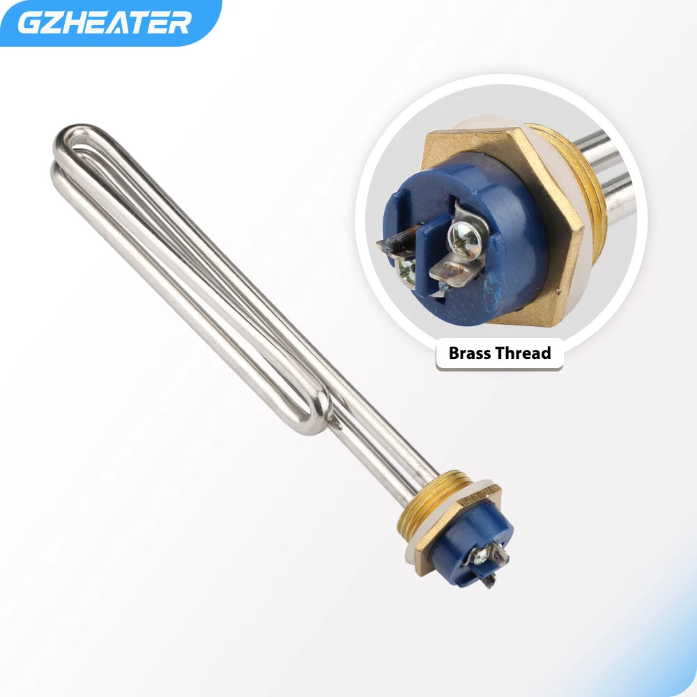 1.5KW 220V Flange Heater Tube DN25