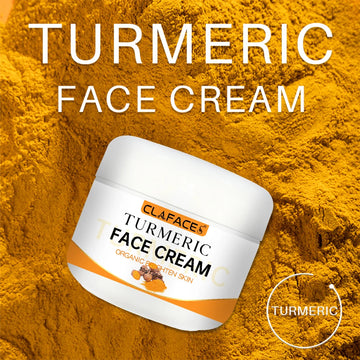 Turmeric Whitening Face Cream Reduce Wrinkle Lighten Fine Lines Makes Skin Look More Youthful Birghten Moisturize Facial