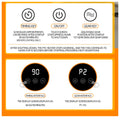 1200W Electric Heater Portable Fan Heaters 220V Room Heater Home Office Desktop Heaters Warmer Machine For Winter Warmer
