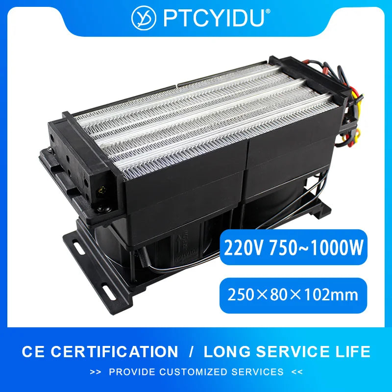 PTC Heater 750W 1000W 220V Ceramic Fan Heater
