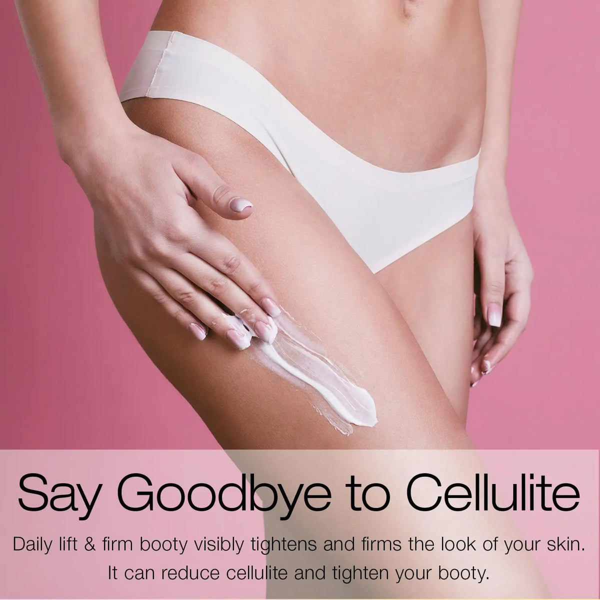 Butt TIGHT Lift Firm Cream - Tighten and Firm Booty, Reduce Loose and Crepey Skin, Firmness, Reduce Cellulite Appearance