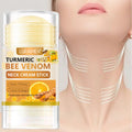 LGRAMER Turmeric Vitamin C Neck Cream Stick Face Cream Stick Anti-Aging Lightens Spots and Wrinkles Whitening