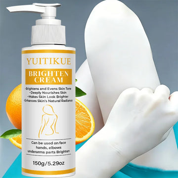 YUITIKUE Hydrating Radiance Care Cream Improve Uneven Skin Tone Nourish Armpits Elbows Hands Facial Daily Body Moisturiz