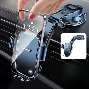 Car Dashboard Phone Bracket Universal Auto Cellphone Stand For GPS Navigation 360° Rotatable Desk Windshield Hanging Holder