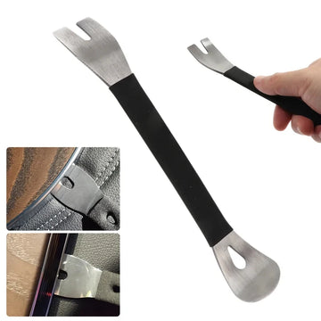 Stainless Steel Car Trim Removal Tool, Auto Interior Panel Clip Pry Plate, Door Dashboard Panel Disassembly Install Tool