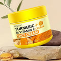 Turmeric VC Face Cream Firming Moisturizes Skin Leaving Skin Fresh Non Greasy Smooth Firm Soft Elastic Energetic