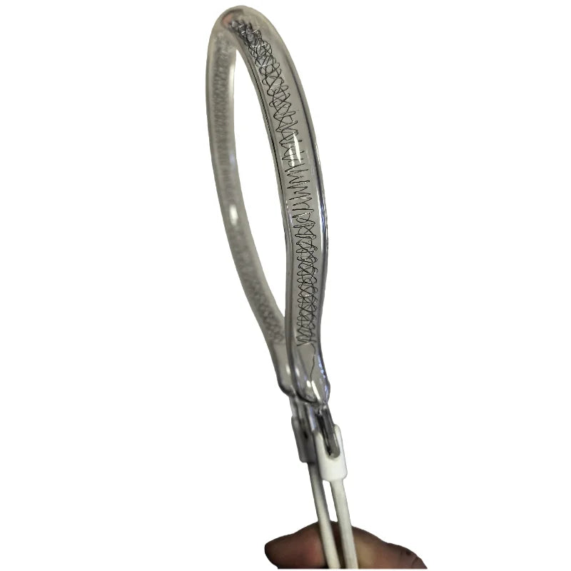 Electric Heater Parts Halogen Heating Tube Racquet Or Bat Shape 220V 700W