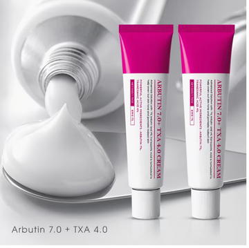 2pcs Arbutin 7.0 + TXA 4.0 Cream, Skin Moisturizing & Brightening Cream, Helps Even Out Light Beige, Keeps Skin Hydrated, Smooth And Refreshing Daily Face Care