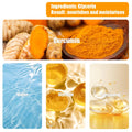 Turmeric eye cream stick nourishes the skin, improves fine lines, relieves eye bags and dark circles, and brightens the 